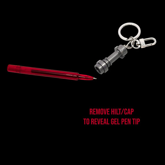 LEGO Star Wars Lightsber Gel Pen with Clip - Red (53509) IQ Hong Kong, Ltd.