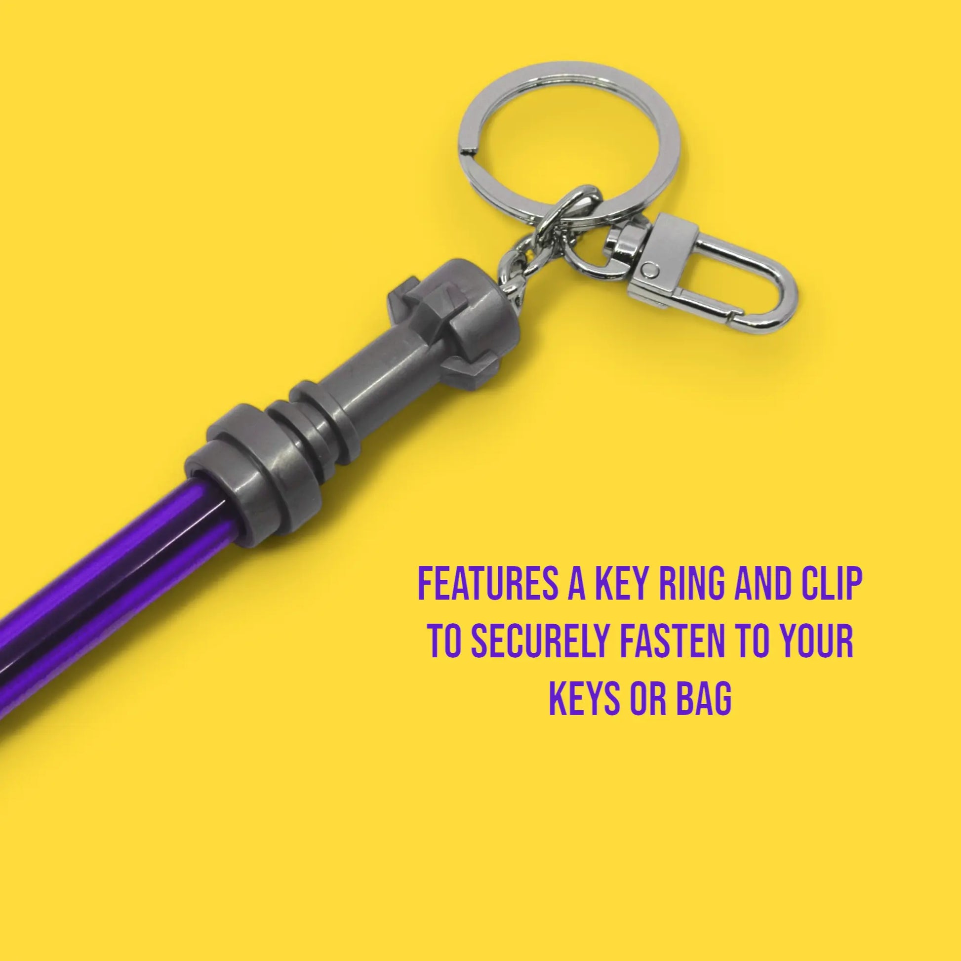 LEGO Star Wars Lightsaber Gel Pen with Clip - Purple (53516) IQ Hong Kong, Ltd.
