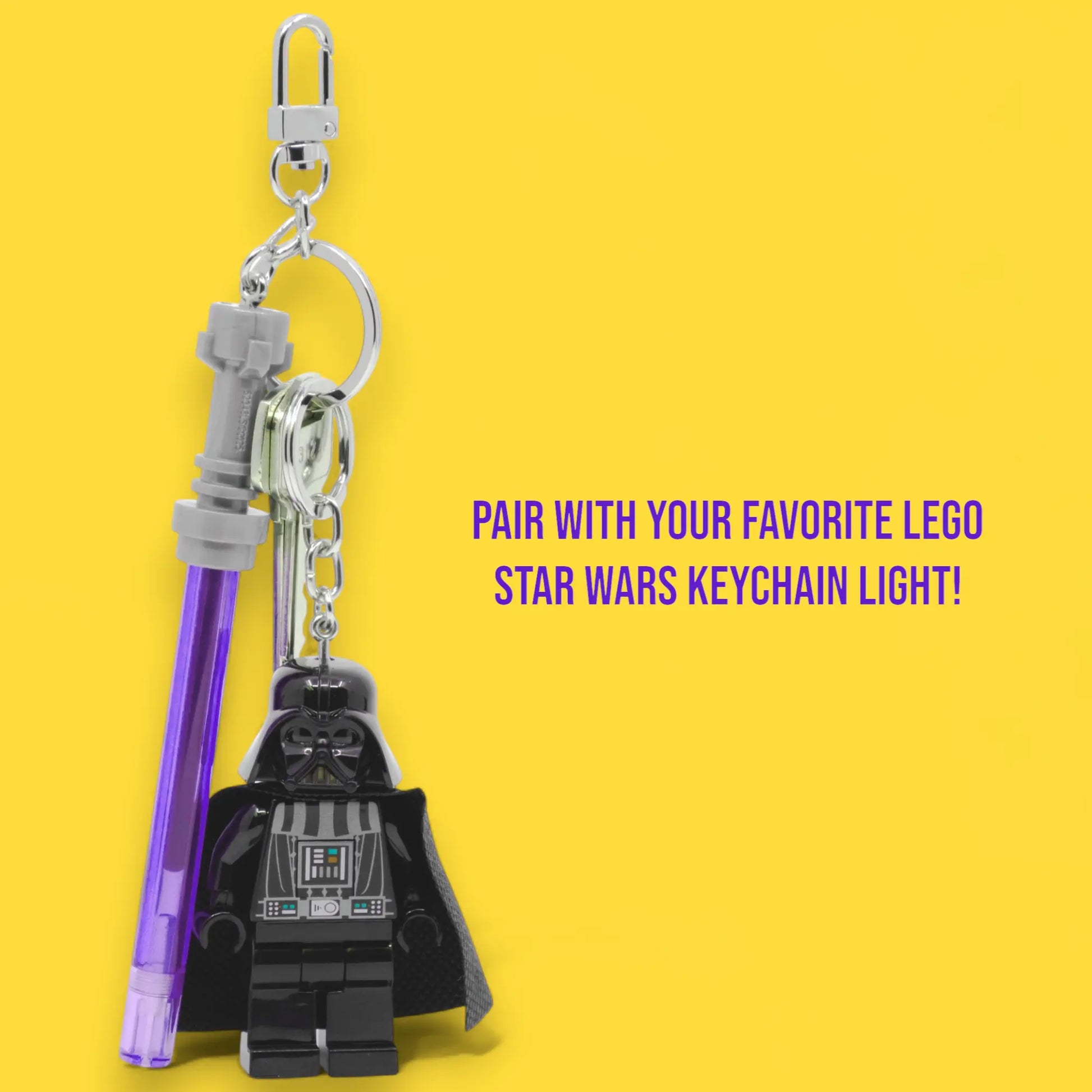 LEGO Star Wars Lightsaber Gel Pen with Clip - Purple (53516) IQ Hong Kong, Ltd.