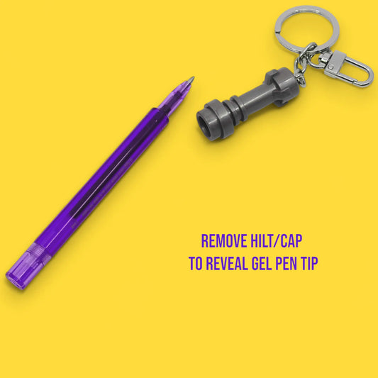 LEGO Star Wars Lightsaber Gel Pen with Clip - Purple (53516) IQ Hong Kong, Ltd.
