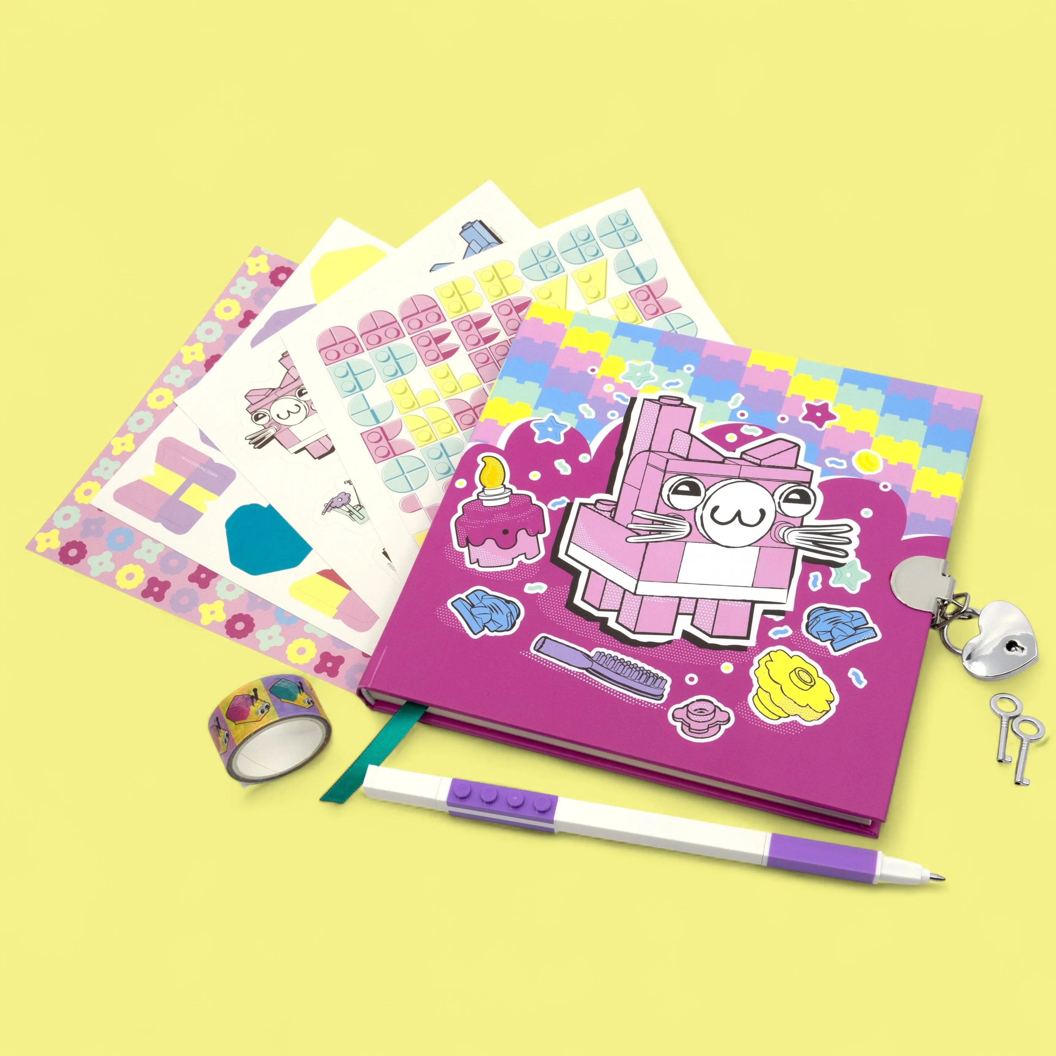 LEGO® Secret Diary Set - Cat (53594) IQ Hong Kong, Ltd.