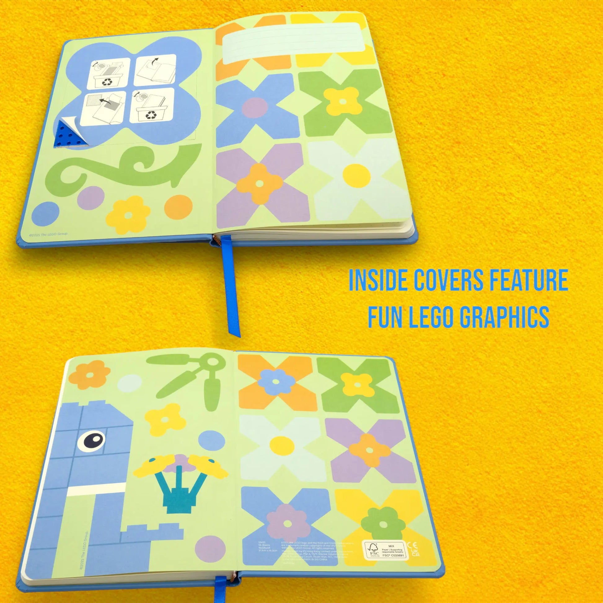 LEGO Stationery Elephant Reclaim & Recycle Dotted Notebook with Gel Pen (53633) IQ Hong Kong, Ltd.