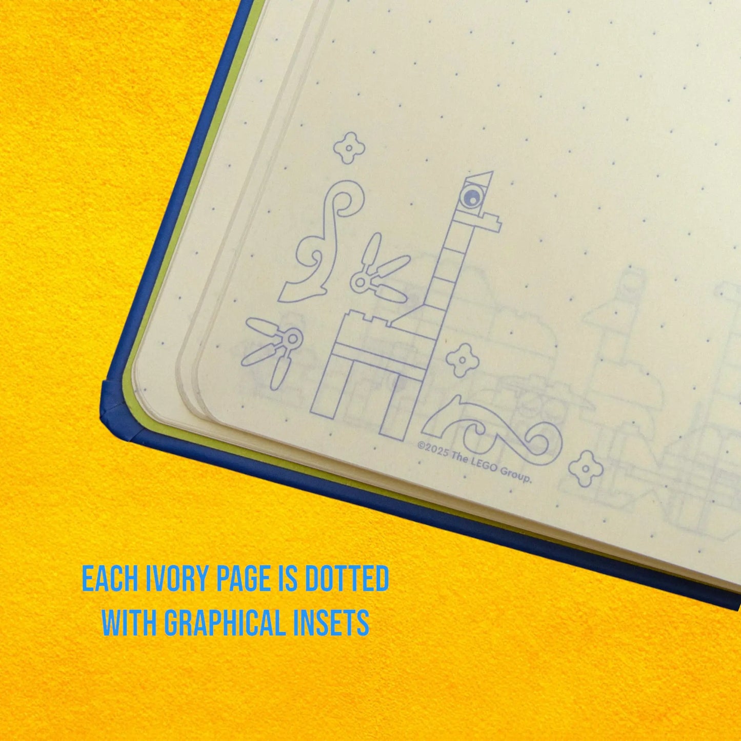 LEGO Stationery Elephant Reclaim & Recycle Dotted Notebook with Gel Pen (53633) IQ Hong Kong, Ltd.
