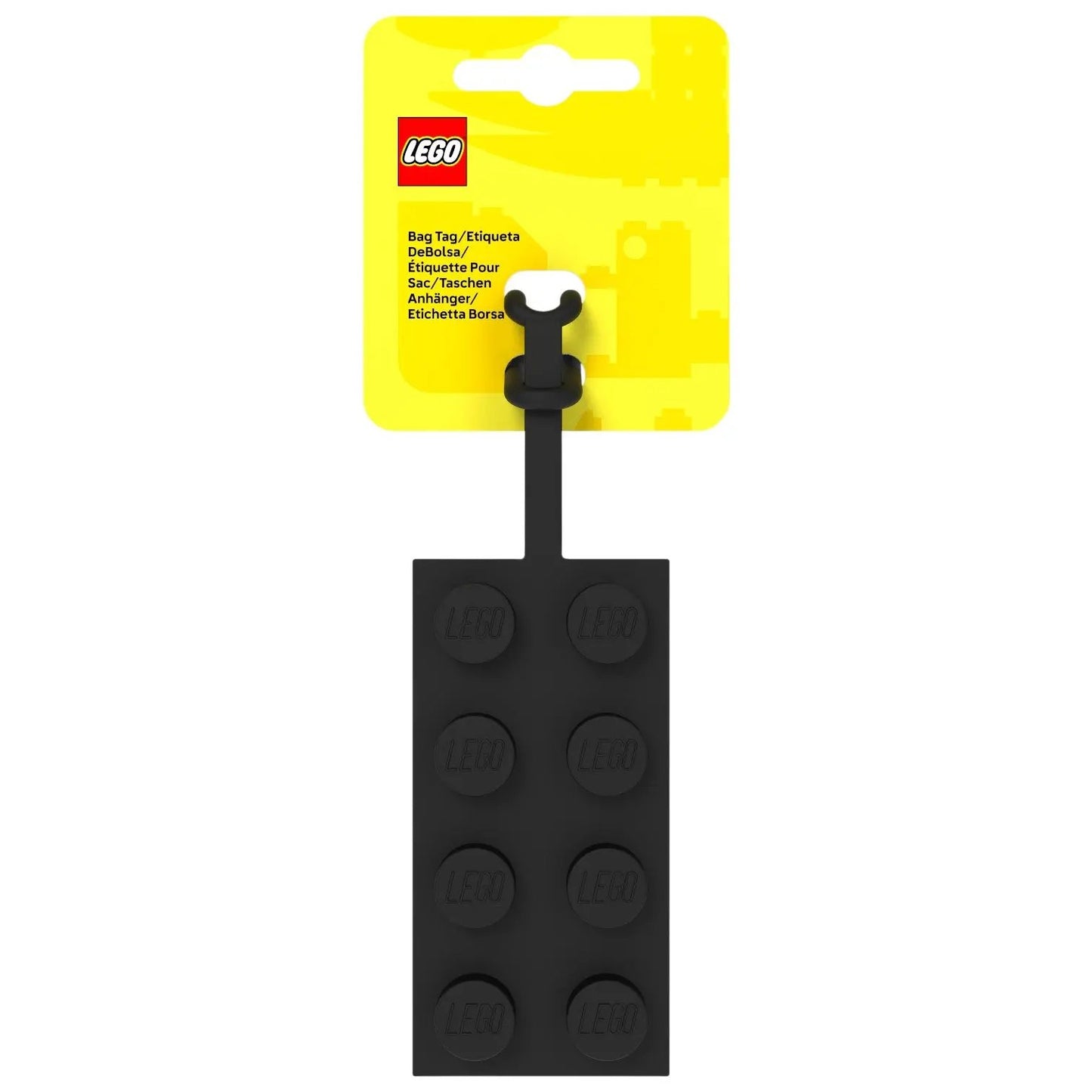 LEGO® Bag Tag 2x4 - Black (53654)