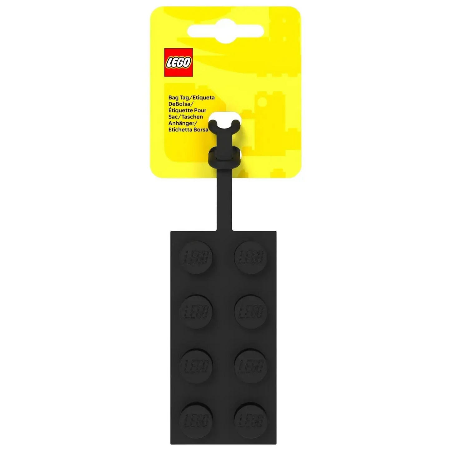 LEGO® Bag Tag 2x4 - Black (53654) IQ Hong Kong, Ltd.