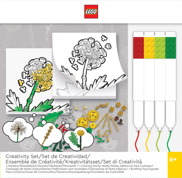 LEGO Stationery Creativity Set with Building Toy - Project Bloom (53667)