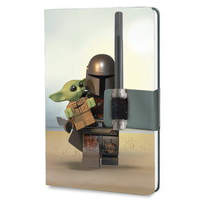 LEGO Star Wars The Mandalorian Notebook & Darksaber Gel Pen (53688)