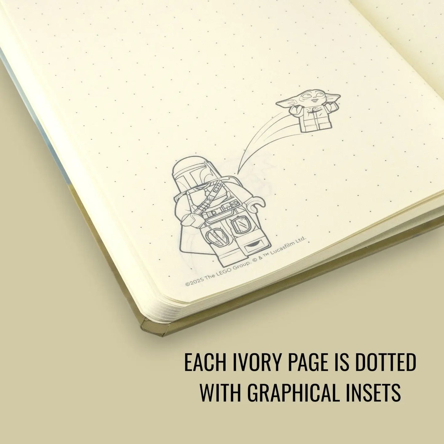 LEGO Star Wars The Mandalorian Notebook & Darksaber Gel Pen (53688) IQ Hong Kong, Ltd.