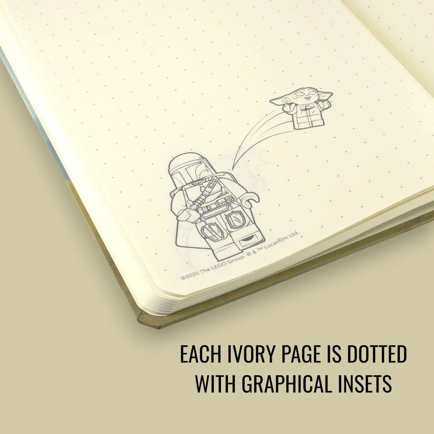 LEGO Star Wars The Mandalorian Notebook & Darksaber Gel Pen (53688) IQ Hong Kong, Ltd.