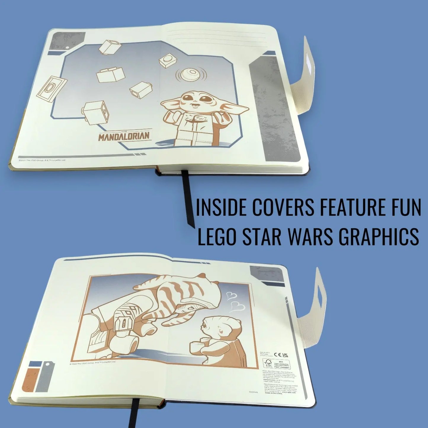 LEGO Star Wars The Mandalorian Ahsoka Tano Dotted Notebook & Lightsaber Gel Pen (53717) IQ Hong Kong Ltd.