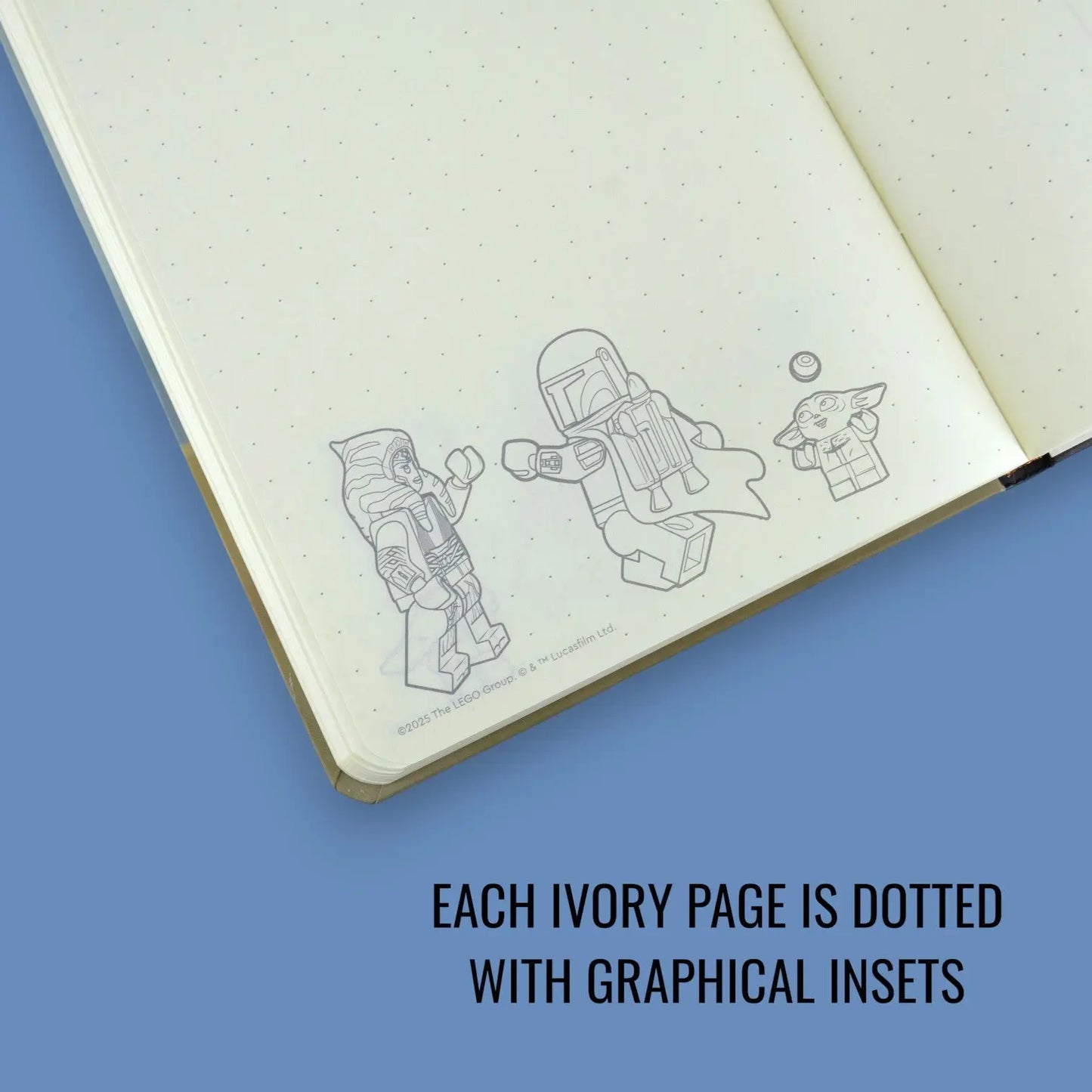 LEGO Star Wars The Mandalorian Ahsoka Tano Dotted Notebook & Lightsaber Gel Pen (53717) IQ Hong Kong Ltd.