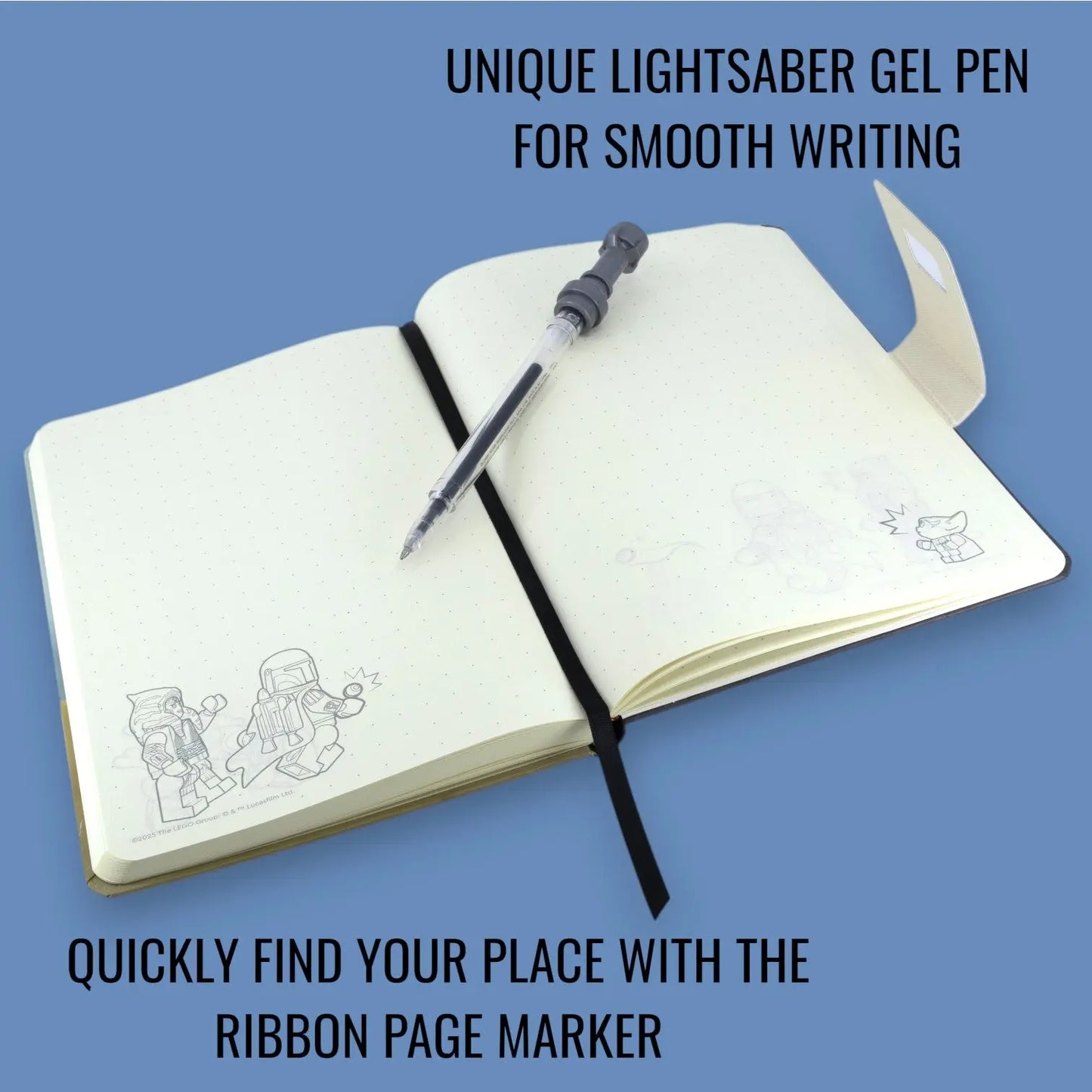 LEGO Star Wars The Mandalorian Ahsoka Tano Dotted Notebook & Lightsaber Gel Pen (53717) IQ Hong Kong Ltd.