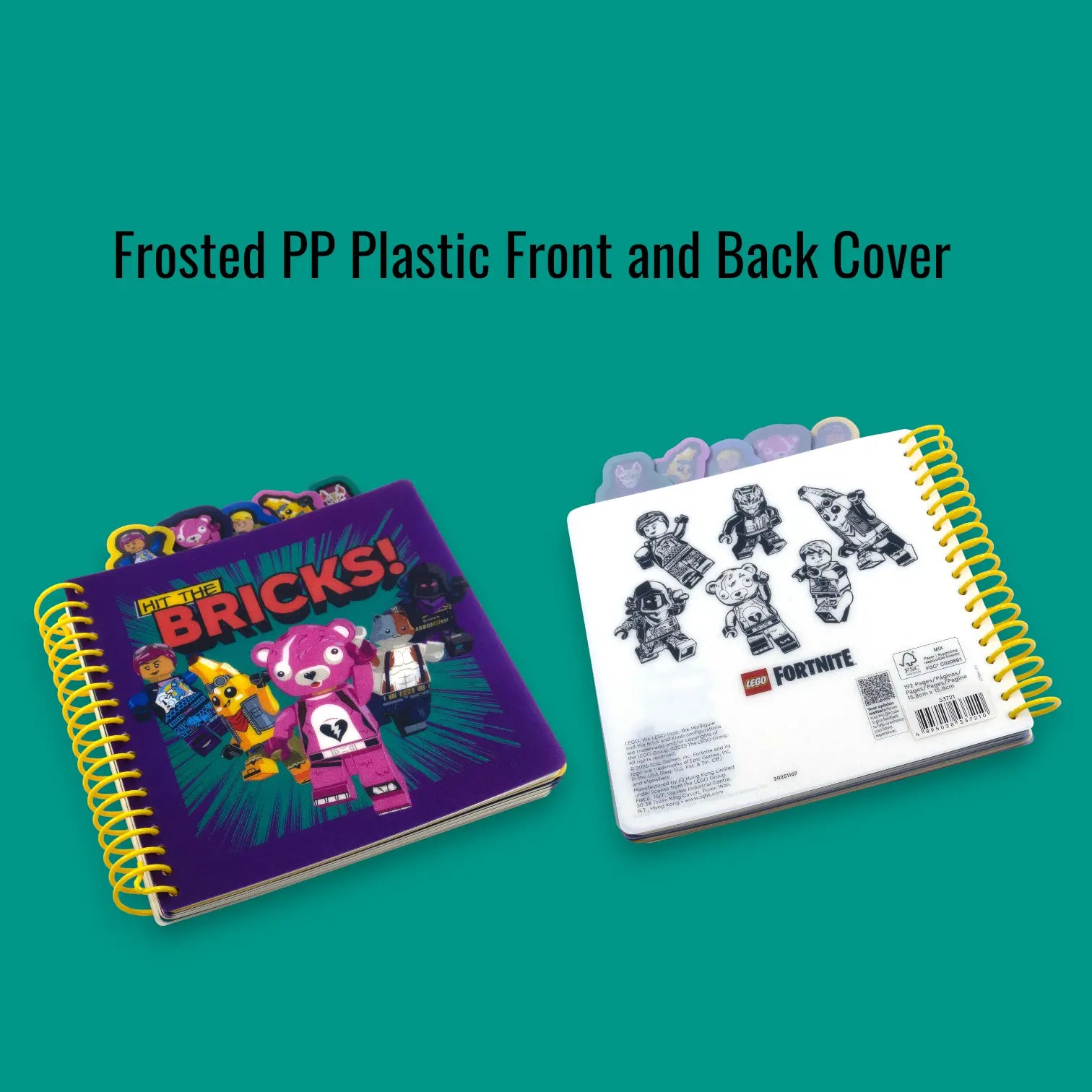 LEGO® Fortnite® Tabbed Notebook (53721) - Santoki