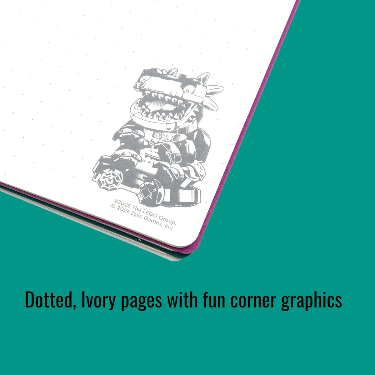 LEGO® Fortnite® Tabbed Notebook (53721) - Santoki