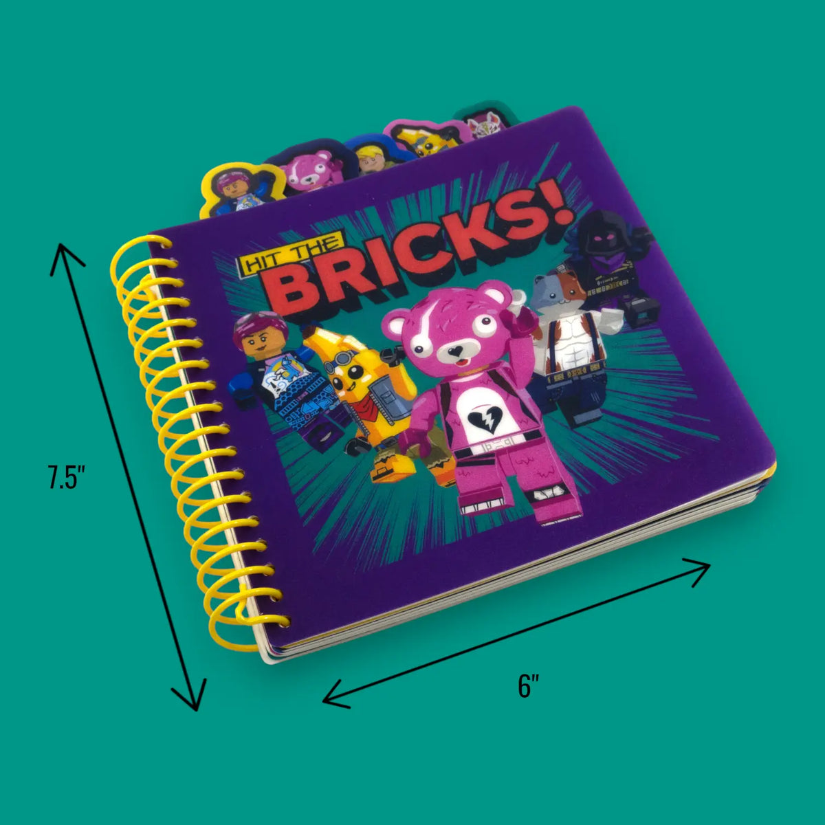 LEGO® Fortnite® Tabbed Notebook (53721) - Santoki