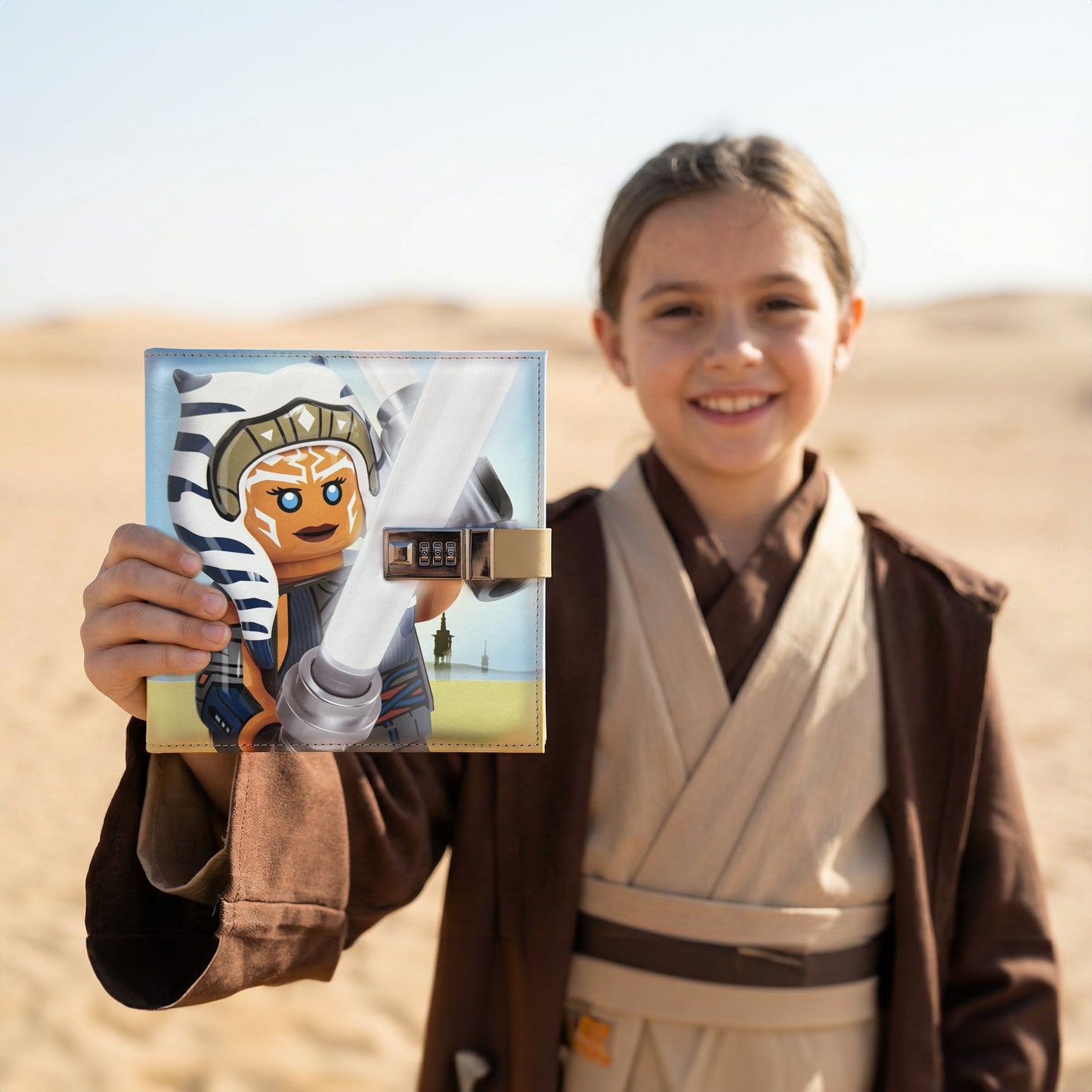LEGO® Star Wars™ THE MANDALORIAN™ Ahsoka Tano™ Combination Journal & Lightsaber™ Gel Pen Set (53746) 