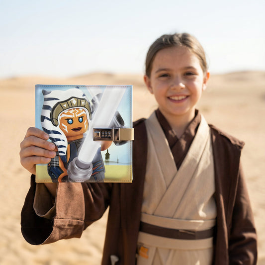 LEGO® Star Wars™ THE MANDALORIAN™ Ahsoka Tano™ Combination Journal & Lightsaber™ Gel Pen Set (53746) 