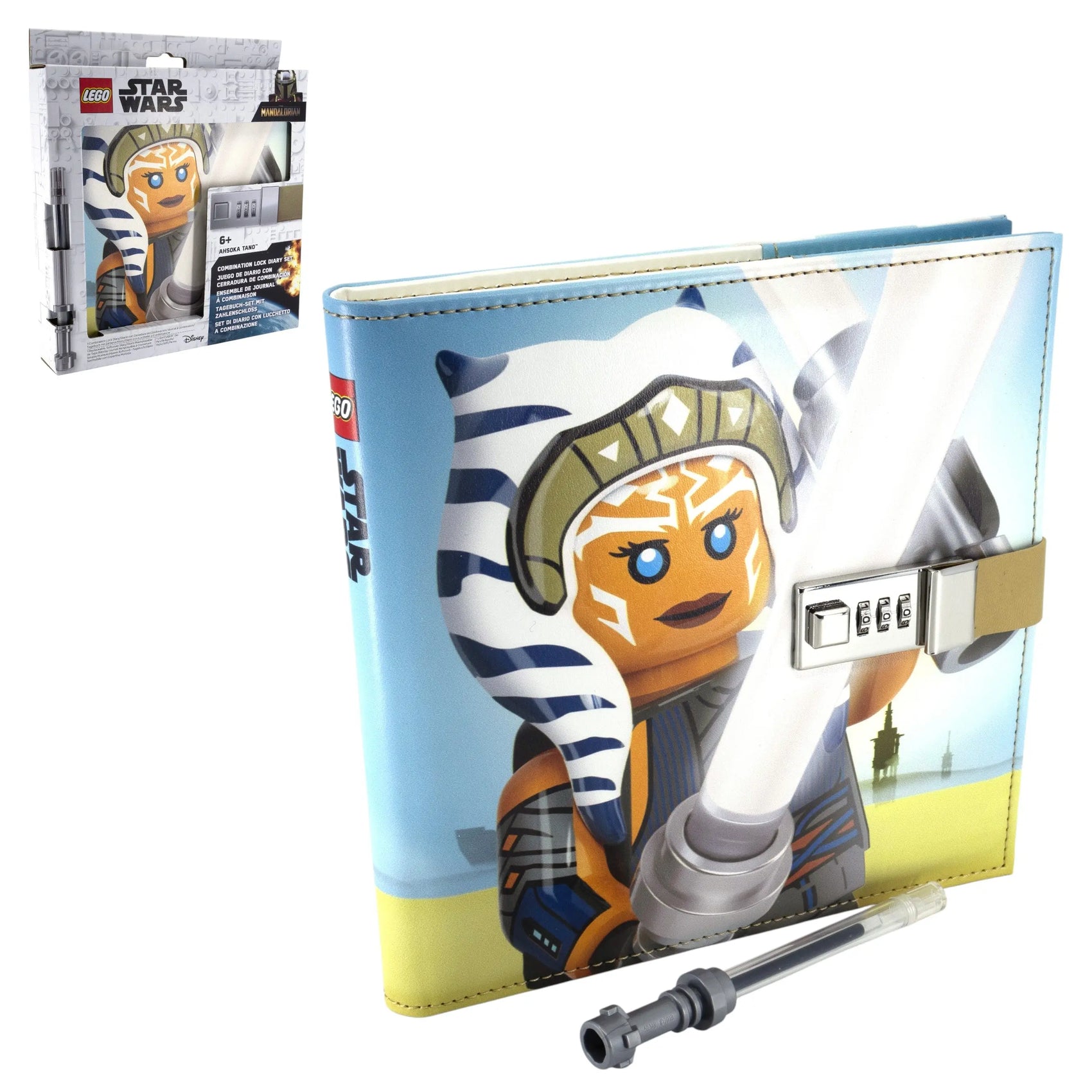 LEGO Star Wars The Mandalorian Ahsoka Tano Combination Journal & Lightsaber Gel Pen Set (53746) IQ Hong Kong Ltd.