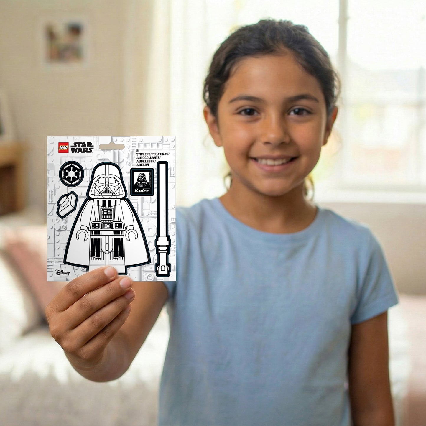 LEGO® Star Wars™ Sticker - Darth Vader™ Black & White (53750) 