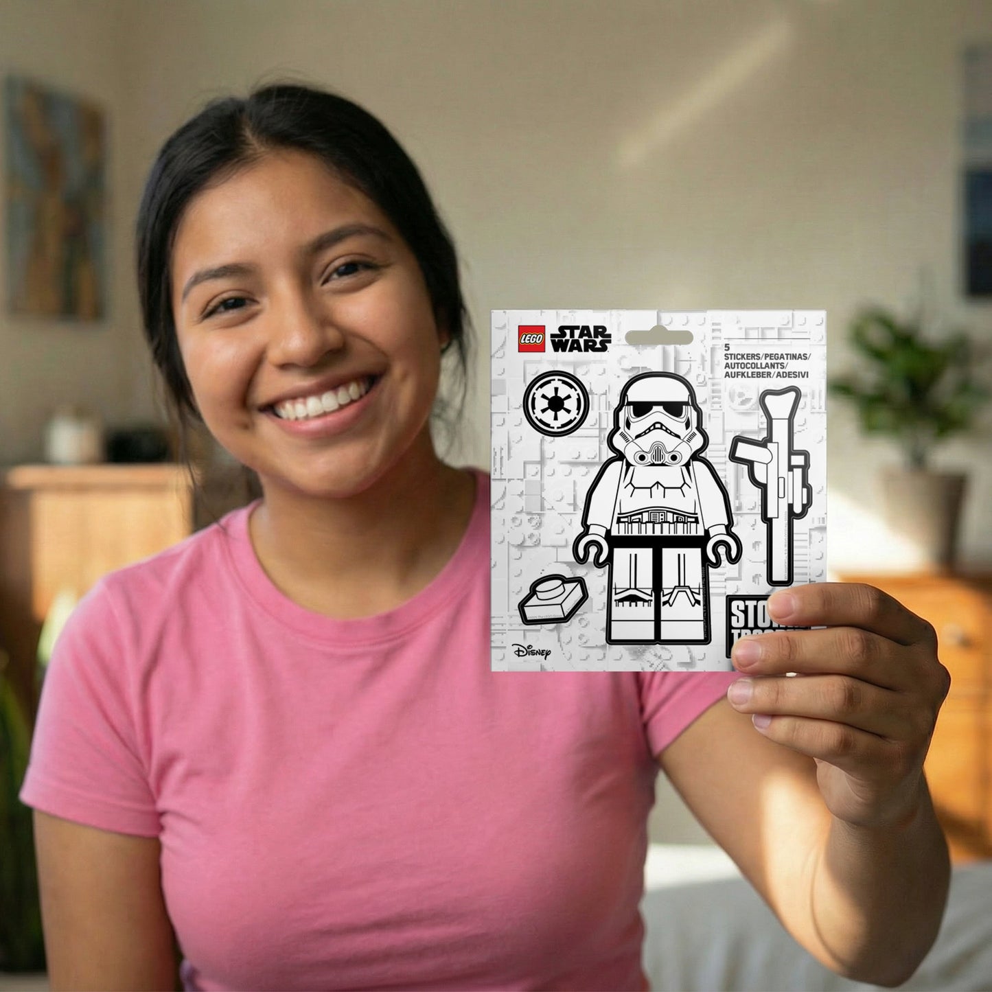 LEGO® Star Wars™ Sticker - Stormtrooper™ Black & White (53751) 
