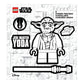 LEGO® Star Wars™ Sticker - Yoda™ Black & White (53753) 