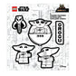 LEGO® Star Wars™ THE MANDALORIAN™ Sticker - Grogu™ Black & White (53756) 