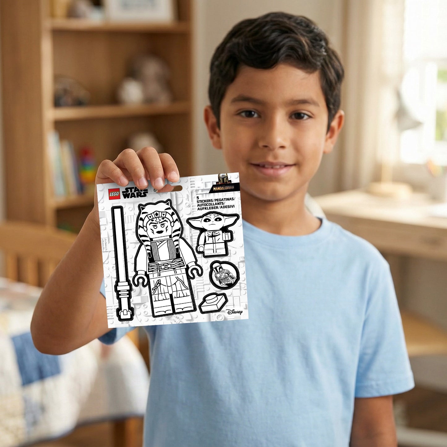 LEGO® Star Wars™ THE MANDALORIAN™ Sticker - Ahsoka Tano™ Black & White (53757) 