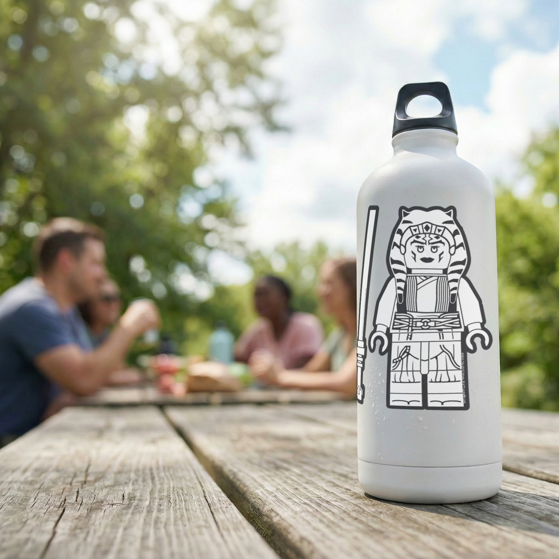 LEGO® Star Wars™ THE MANDALORIAN™ Sticker - Ahsoka Tano™ Black & White (53757) 
