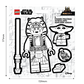 LEGO® Star Wars™ THE MANDALORIAN™ Sticker - Ahsoka Tano™ Black & White (53757) 