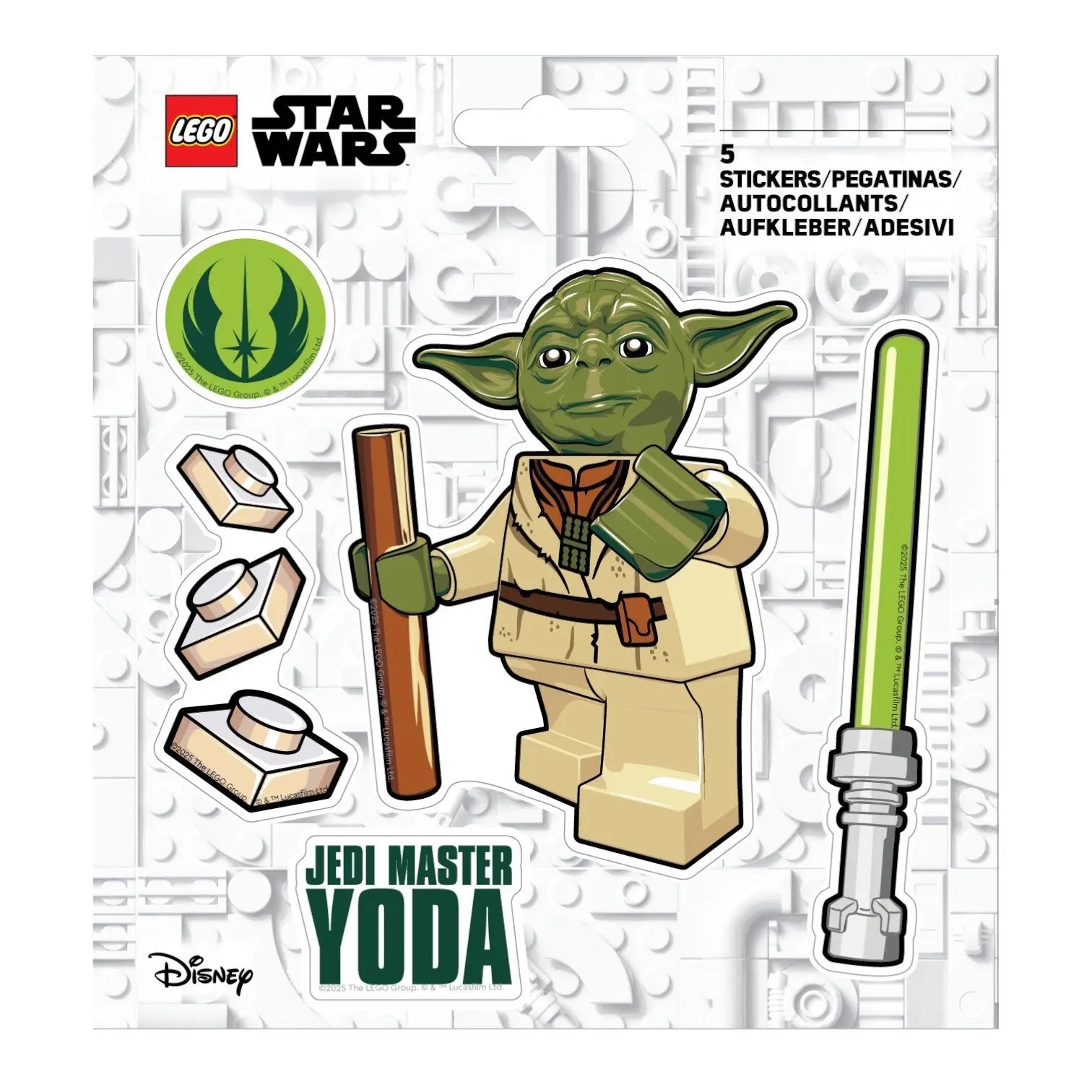 LEGO® Star Wars™ Sticker - Yoda™ (53758) 