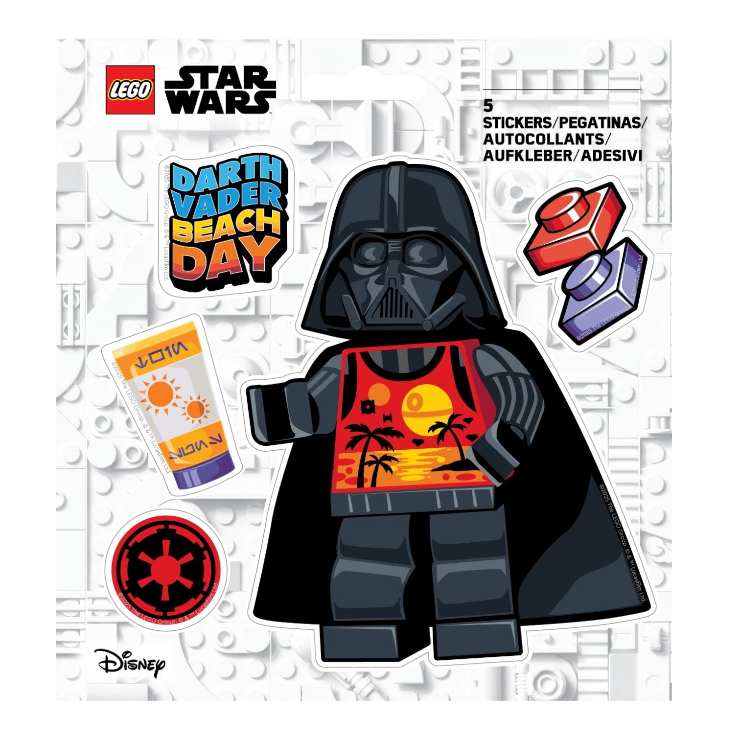 LEGO® Star Wars™ Sticker - Darth Vader™ Vacation (53760) 