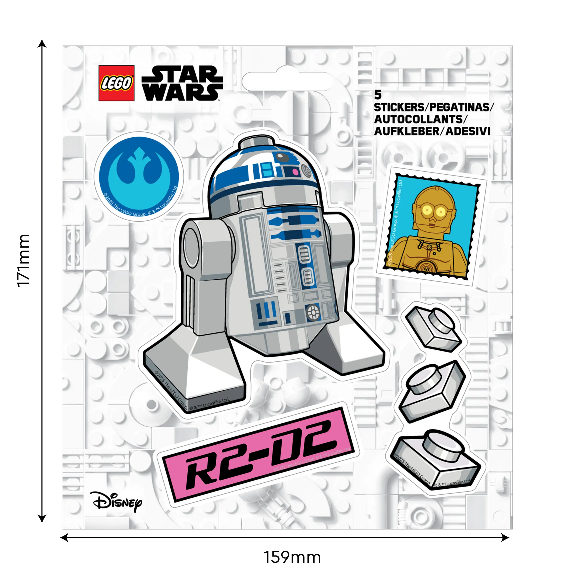 LEGO® Star Wars™ Sticker - R2-D2™ (53762) 