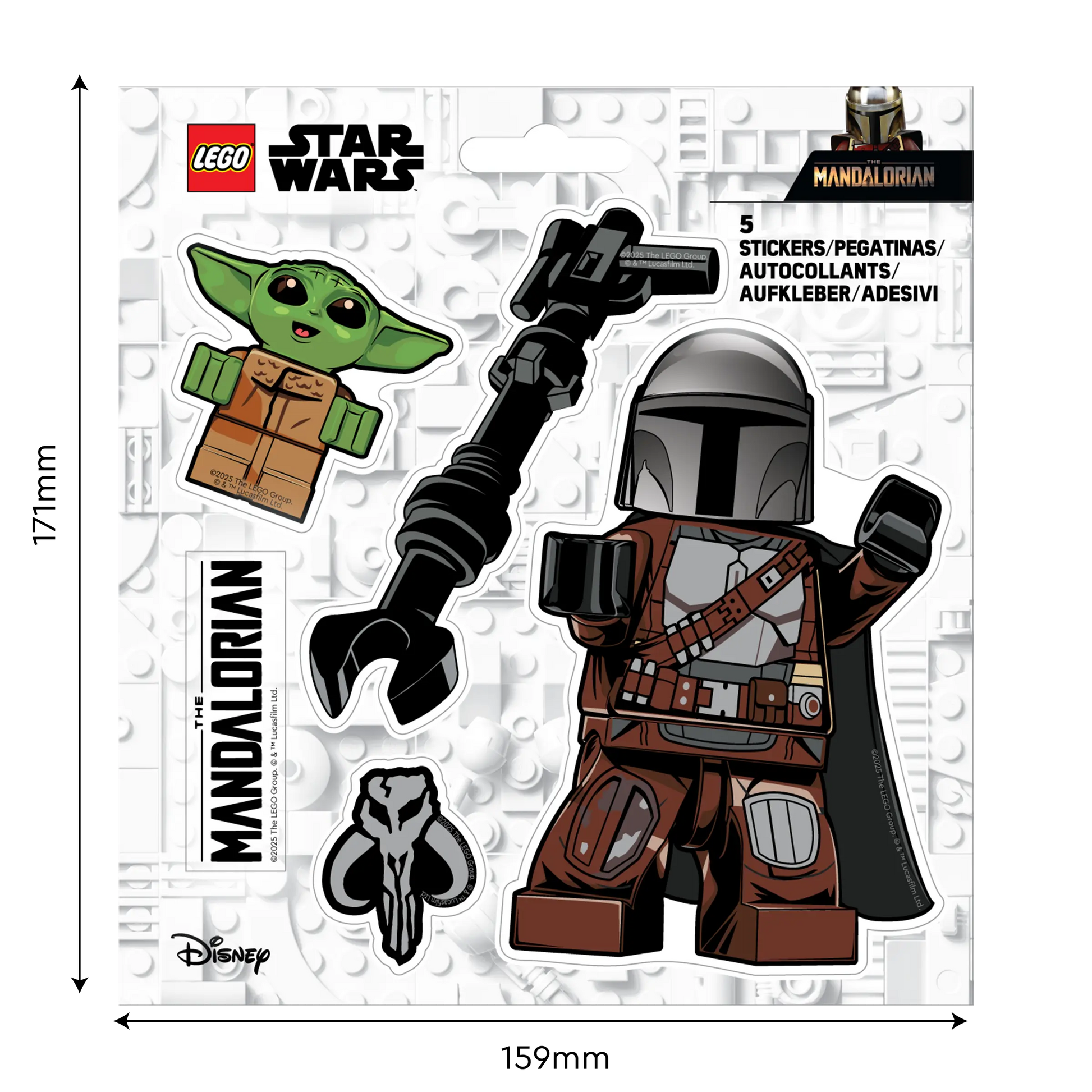 LEGO® Star Wars™ THE MANDALORIAN™ Sticker - The Mandalorian™ (53765) 
