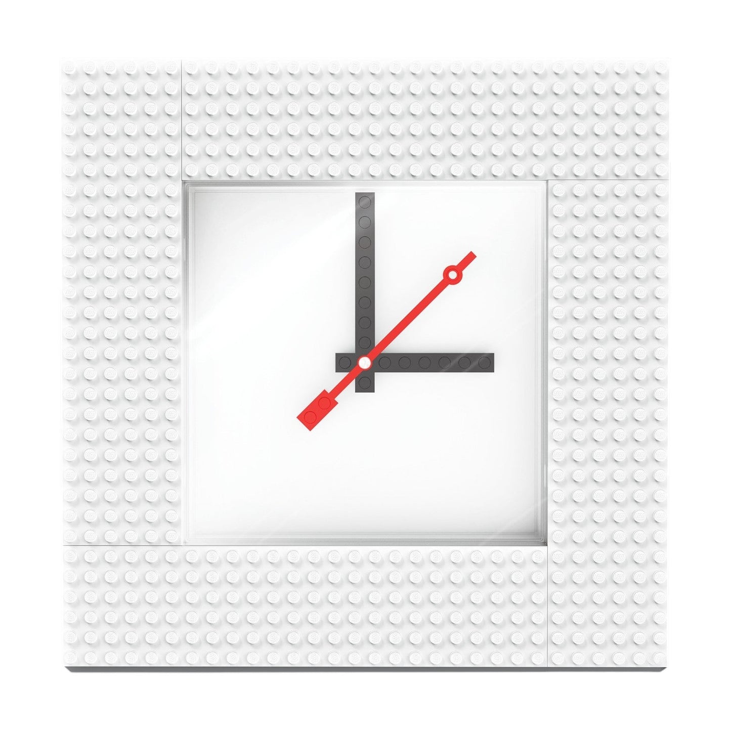 LEGO® Time by IQHK MOC Wall Clock 6x24 White (53771) 