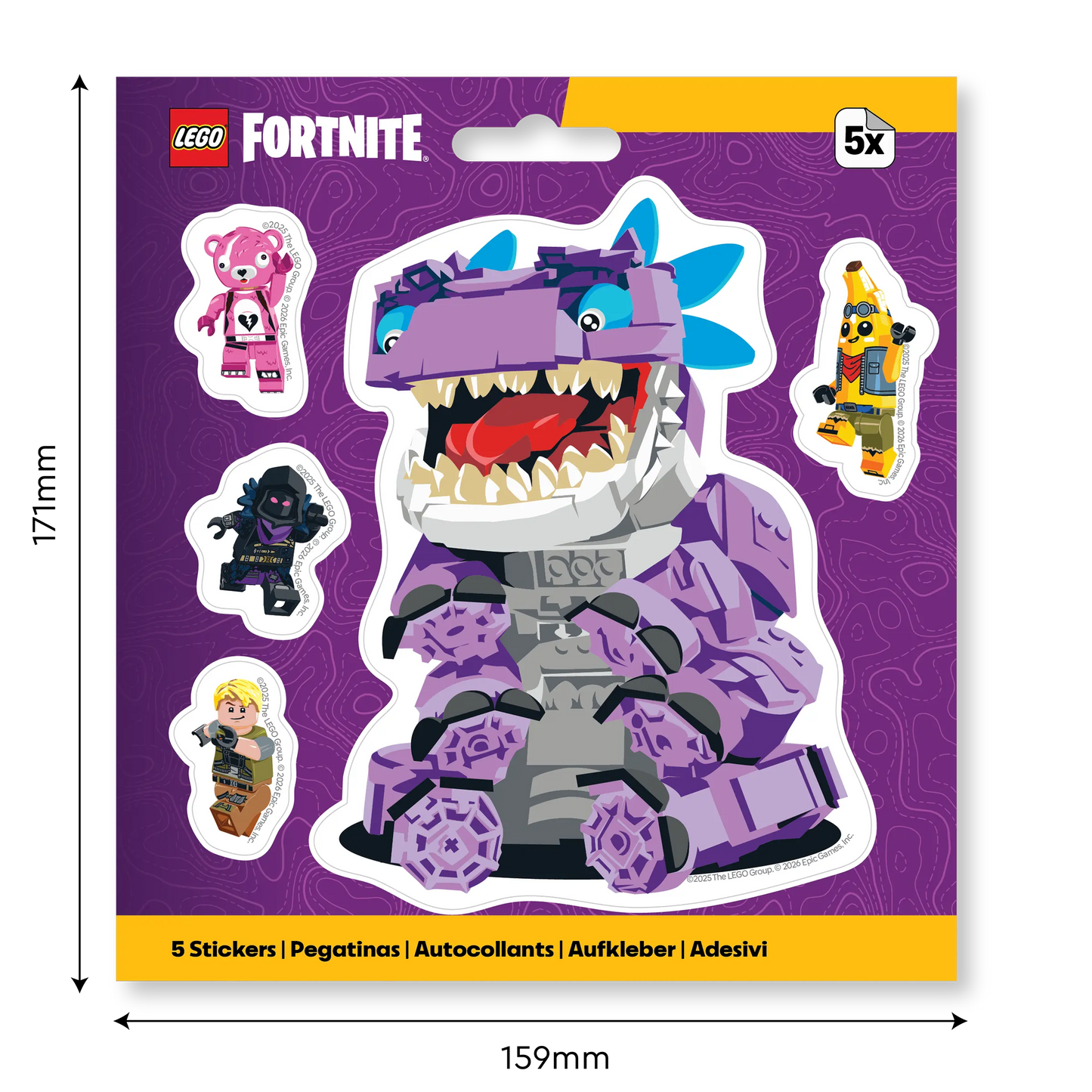 LEGO® Fortnite® Sticker - Klombo (53790) 