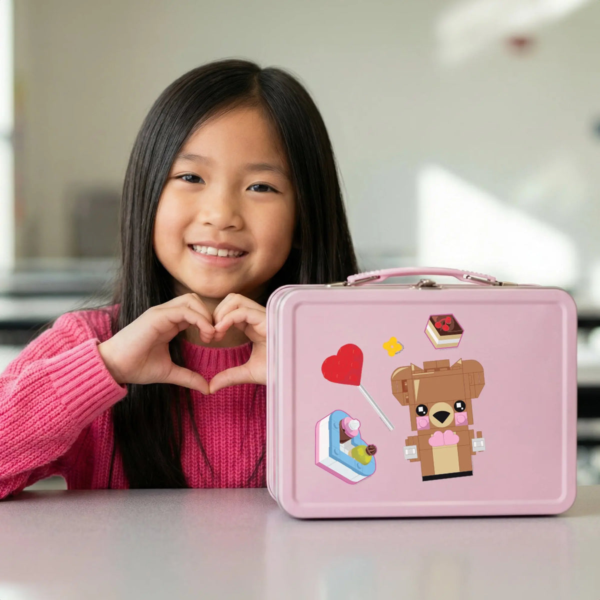 LEGO® Sticker Sheet - Valentine Bear | Santoki