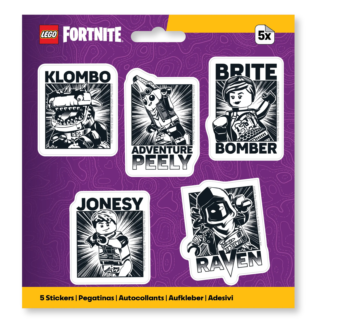 LEGO® Fortnite® Sticker - Badges (53826) 