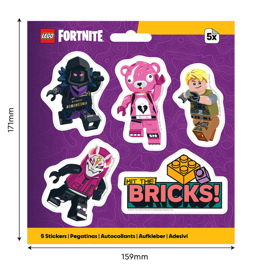 LEGO® Fortnite® Sticker - Hit the Bricks (53821) 