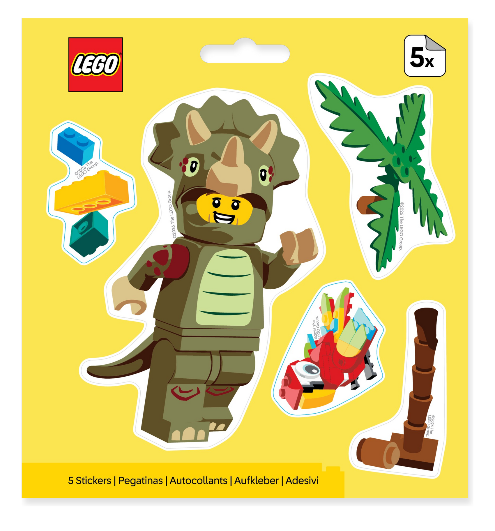 LEGO® Minifigures™ Sticker - Triceratops (53822) 