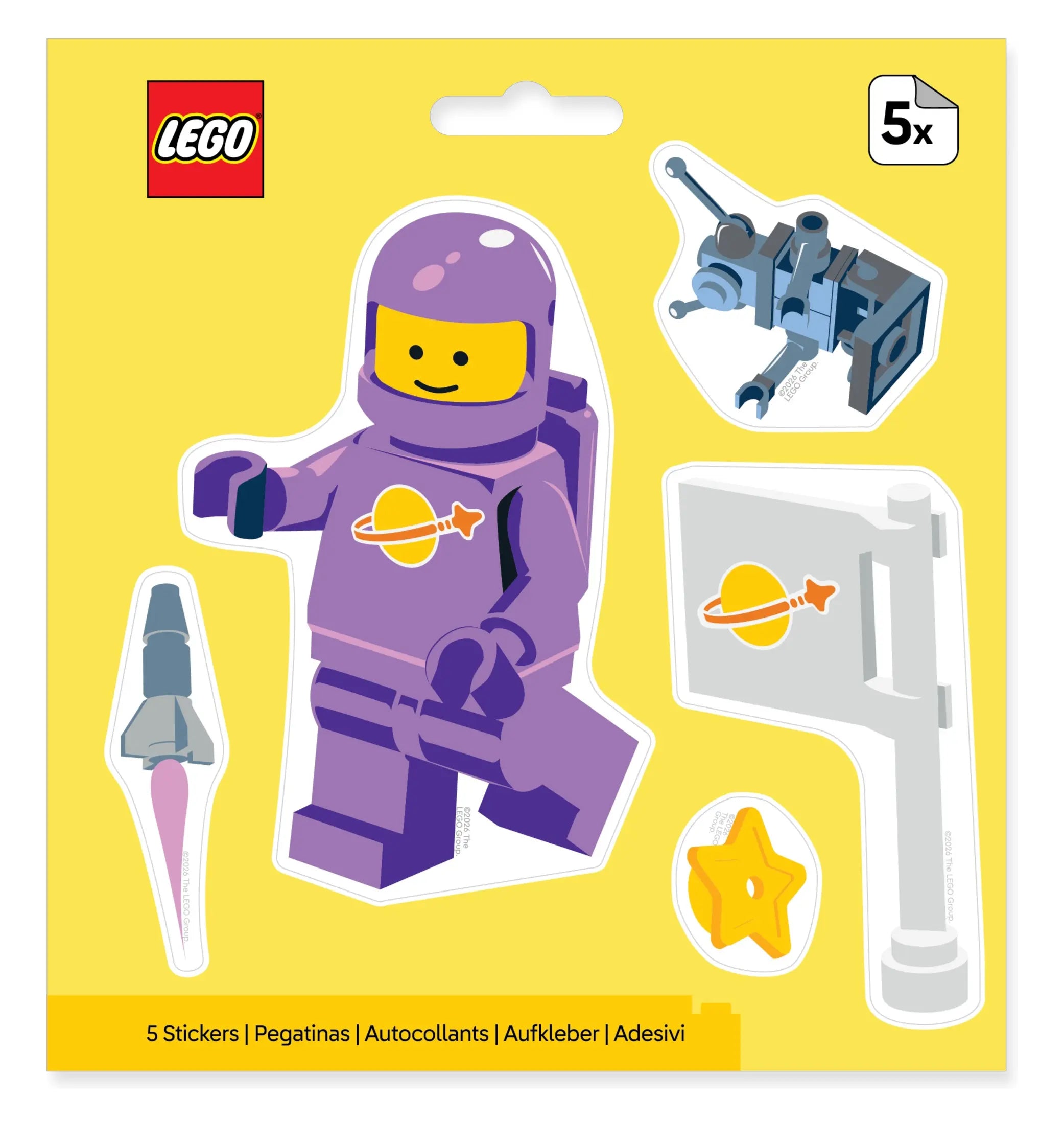 LEGO® Sticker Sheet - Spaceman | Santoki