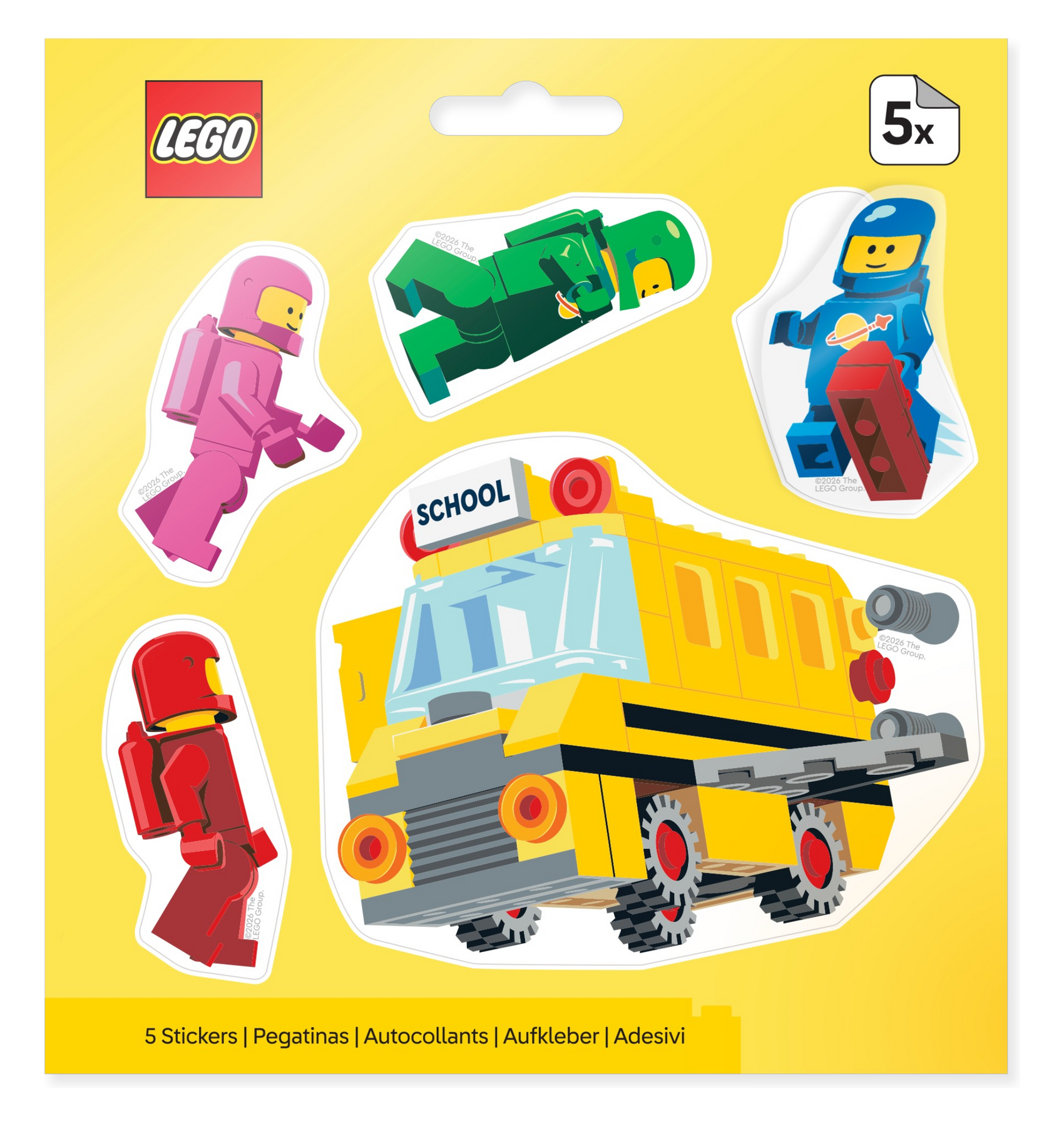 LEGO® Minifigures™ Sticker - Space Bus (53824) 