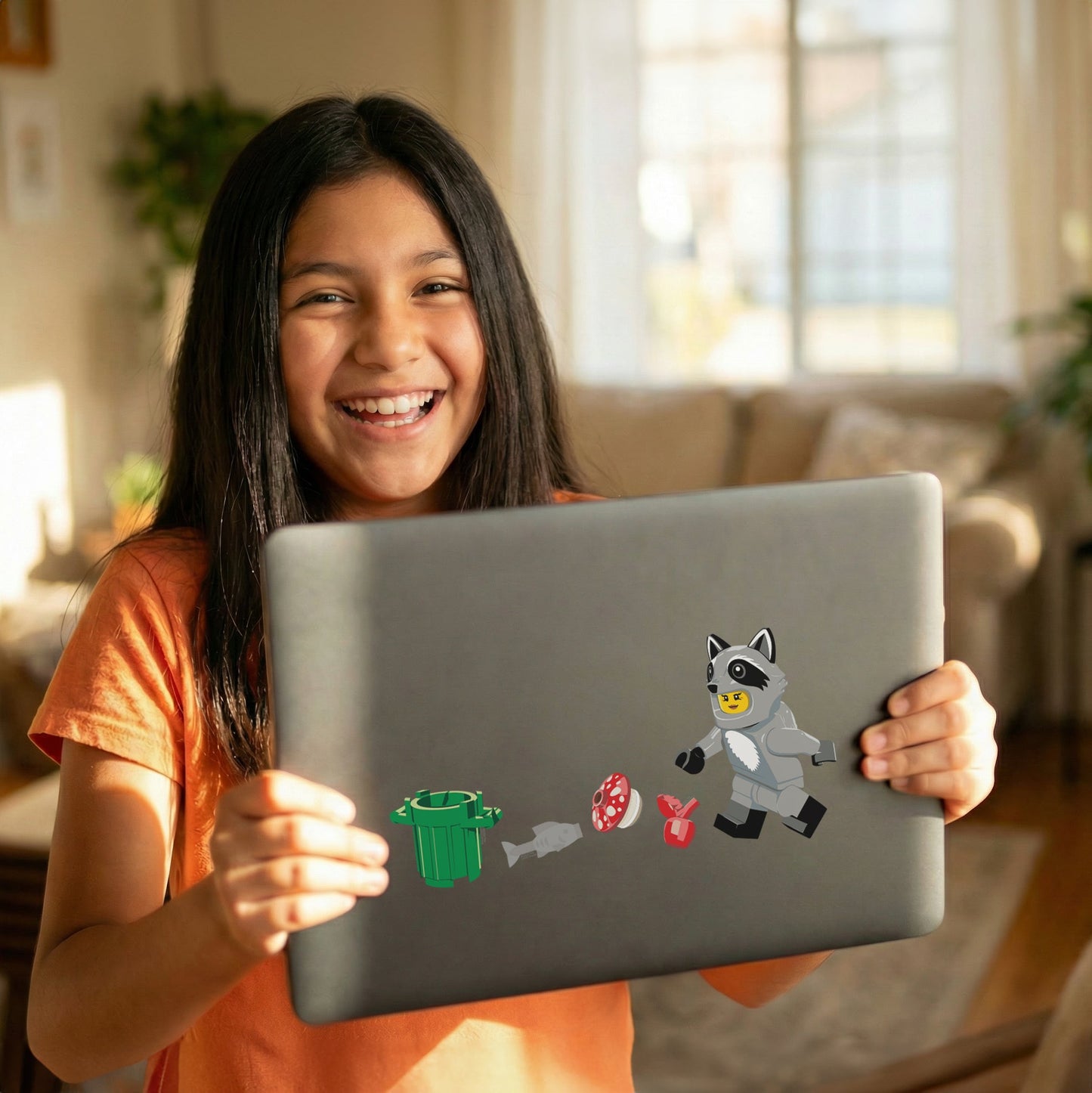 LEGO® Minifigures™ Sticker - Raccoon (53825) 