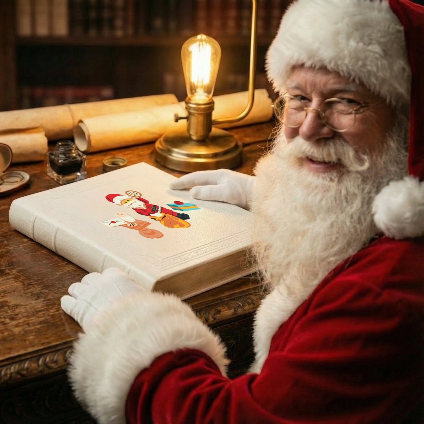 LEGO® Minifigures™ Sticker - Holiday Santa (53828) 