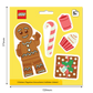 LEGO® Minifigures™ Sticker - Holiday Gingerbread Man (53829) 