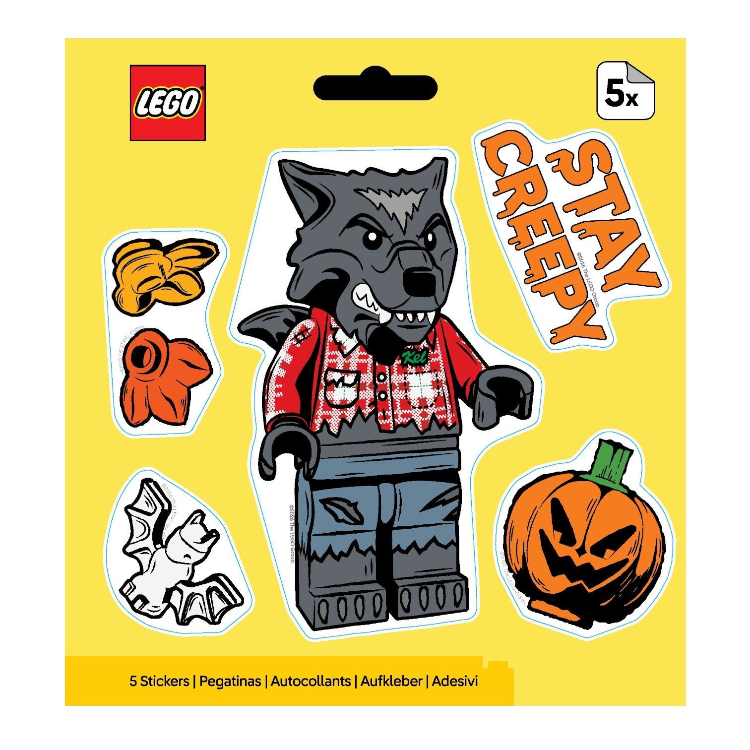 LEGO® Minifigures™ Sticker - Halloween Werewolf (53833) 