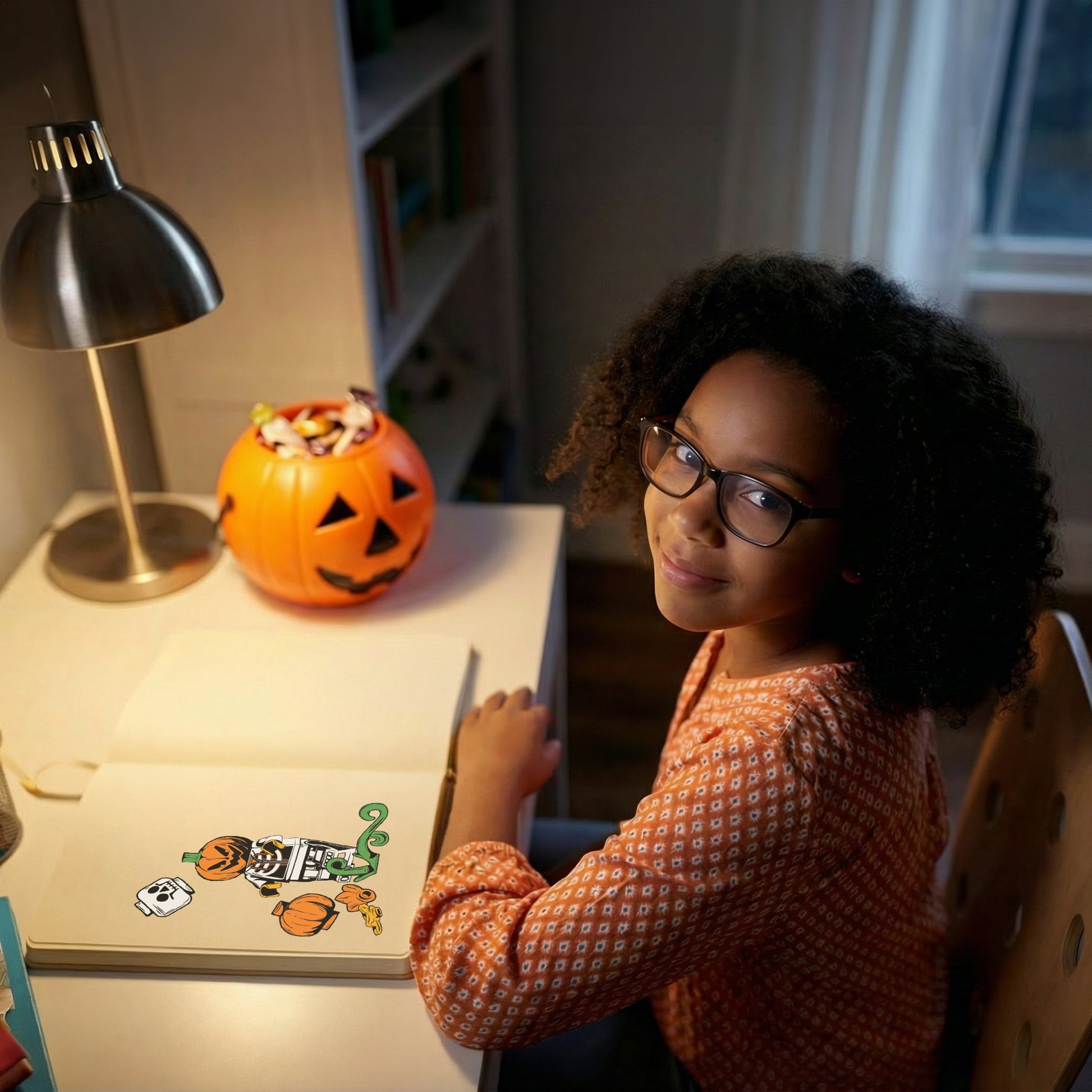 LEGO® Minifigures™ Sticker - Halloween Skeleton (53835) 