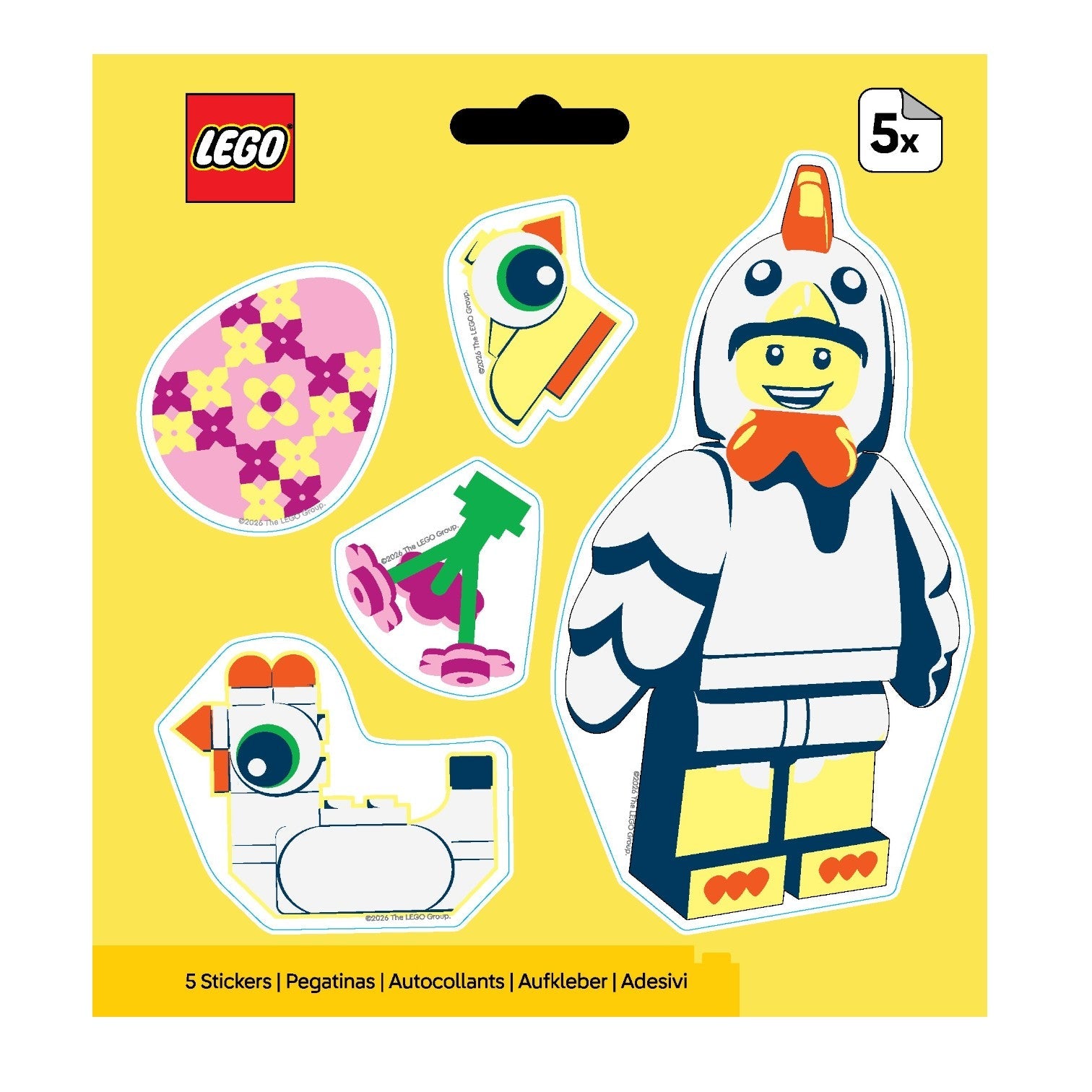 LEGO® Minifigures™ Sticker - Easter Chicken Suit Guy (53837) 