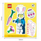 LEGO® Minifigures™ Sticker - Easter Bunny Suit Guy (53840) 