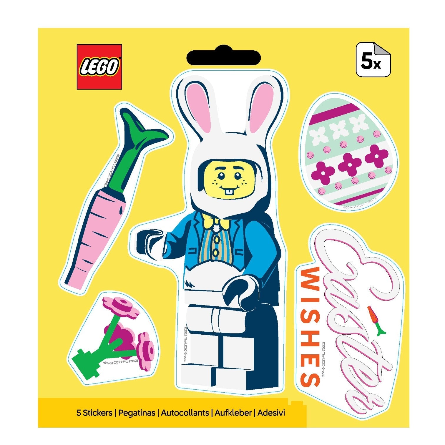 LEGO® Minifigures™ Sticker - Easter Bunny Suit Guy (53840) 