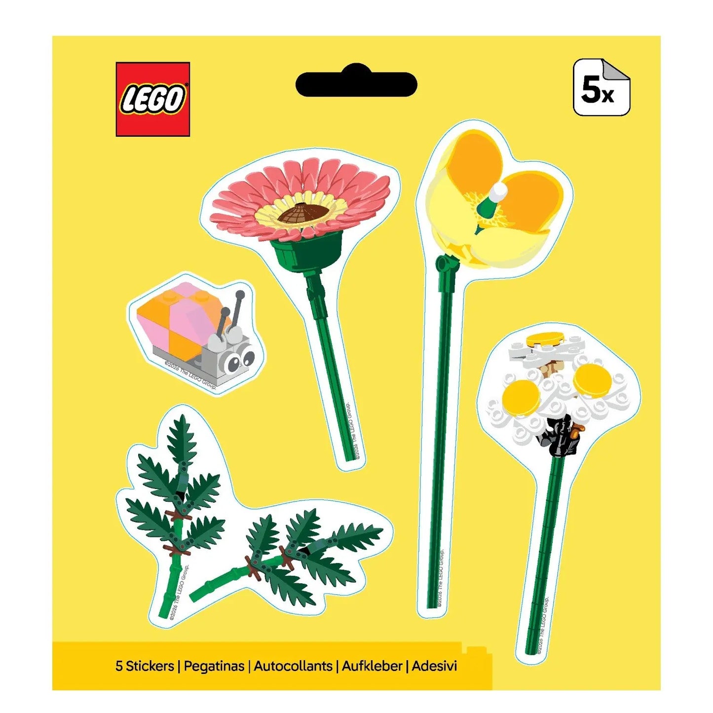 LEGO® Botanicals™ Sticker - Snail Bouquet (53842) 